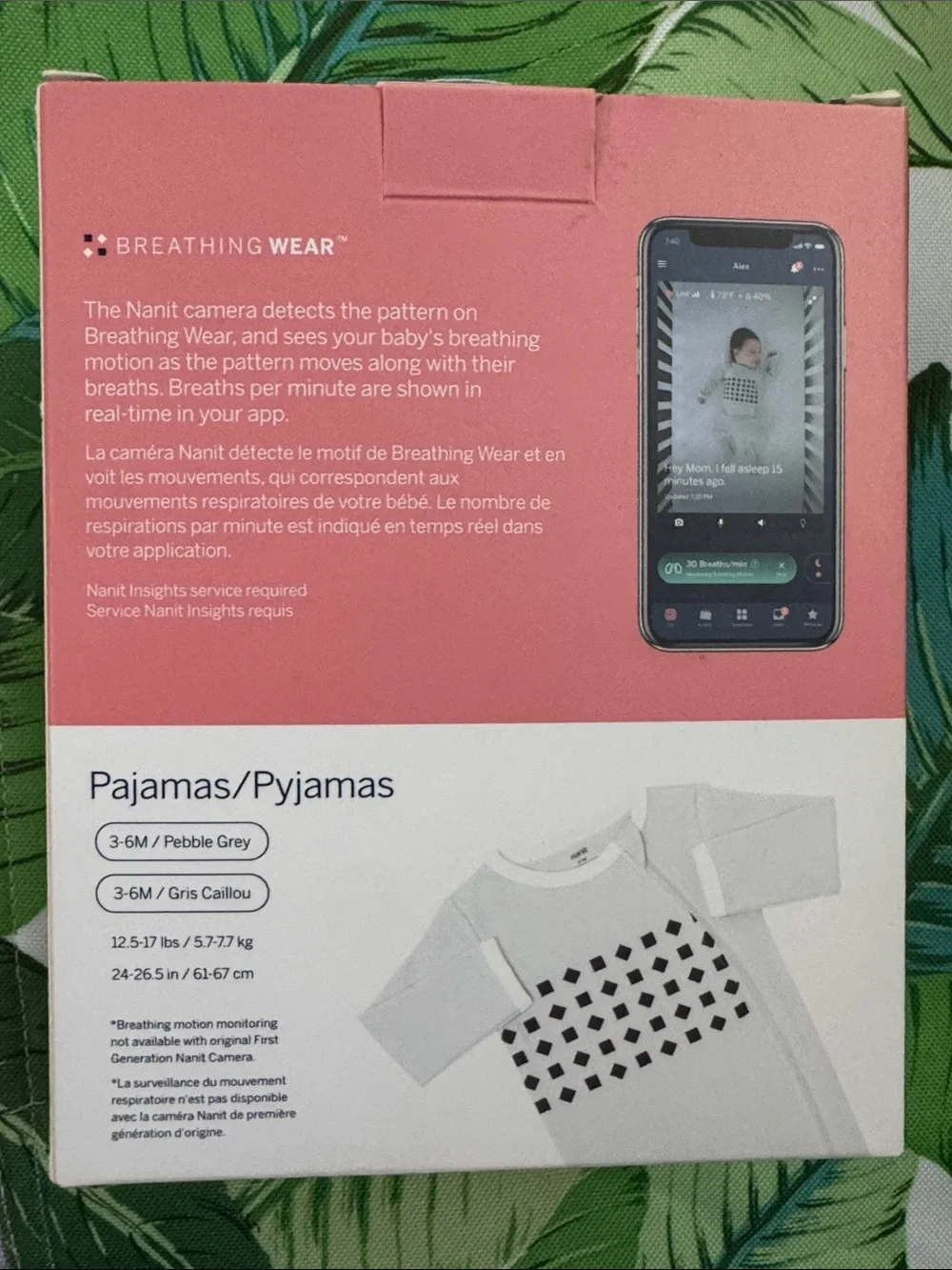Nanit pebble grey